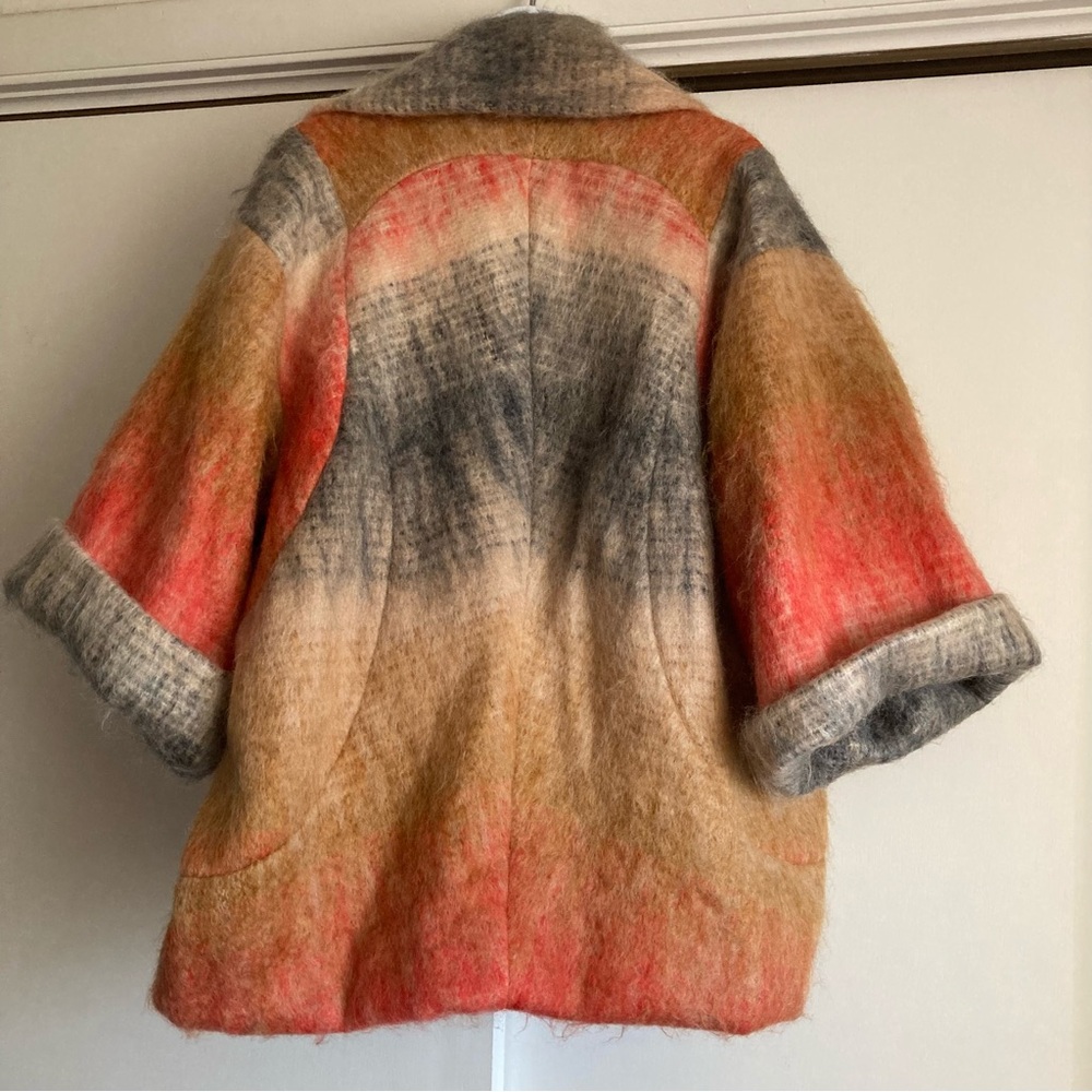 Matthew Williamson Fall 2009 Runway Multicolored Mohair Blend Jacket, UK Sz 6 - Picture 9 of 16